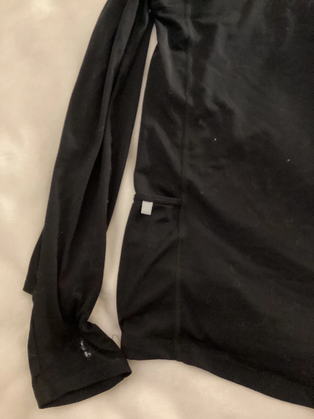 Nike Black 1/2 Zip Running Top - photo 4