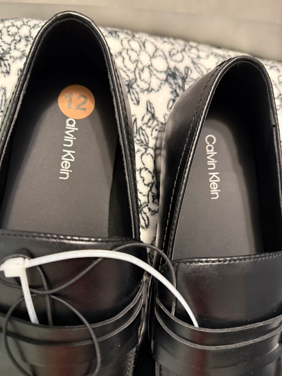 Calvin Klein Black Loafers - Size 12 - photo 2