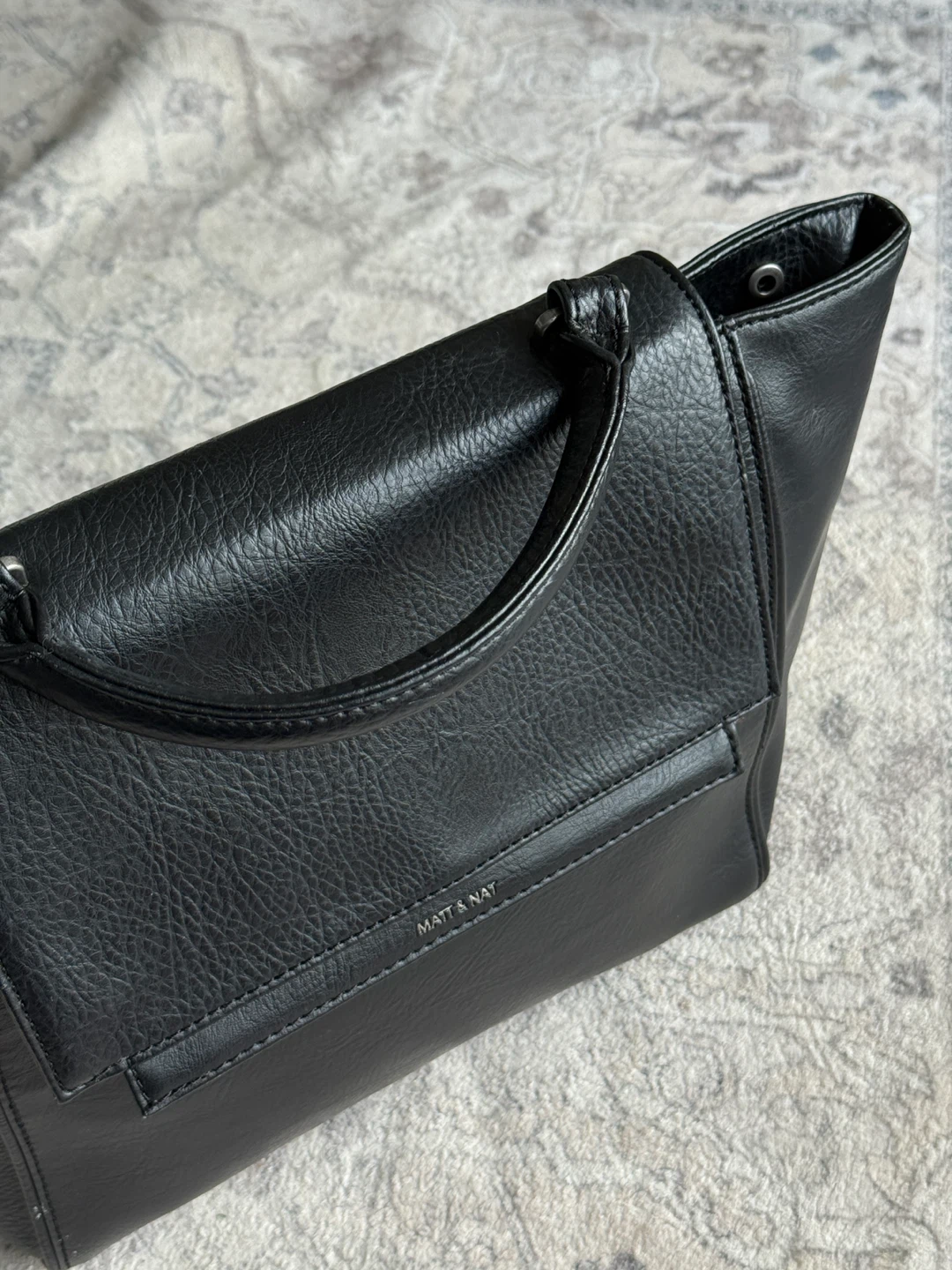 Matt & Nat Black Vegan Leather Handbag - photo 5