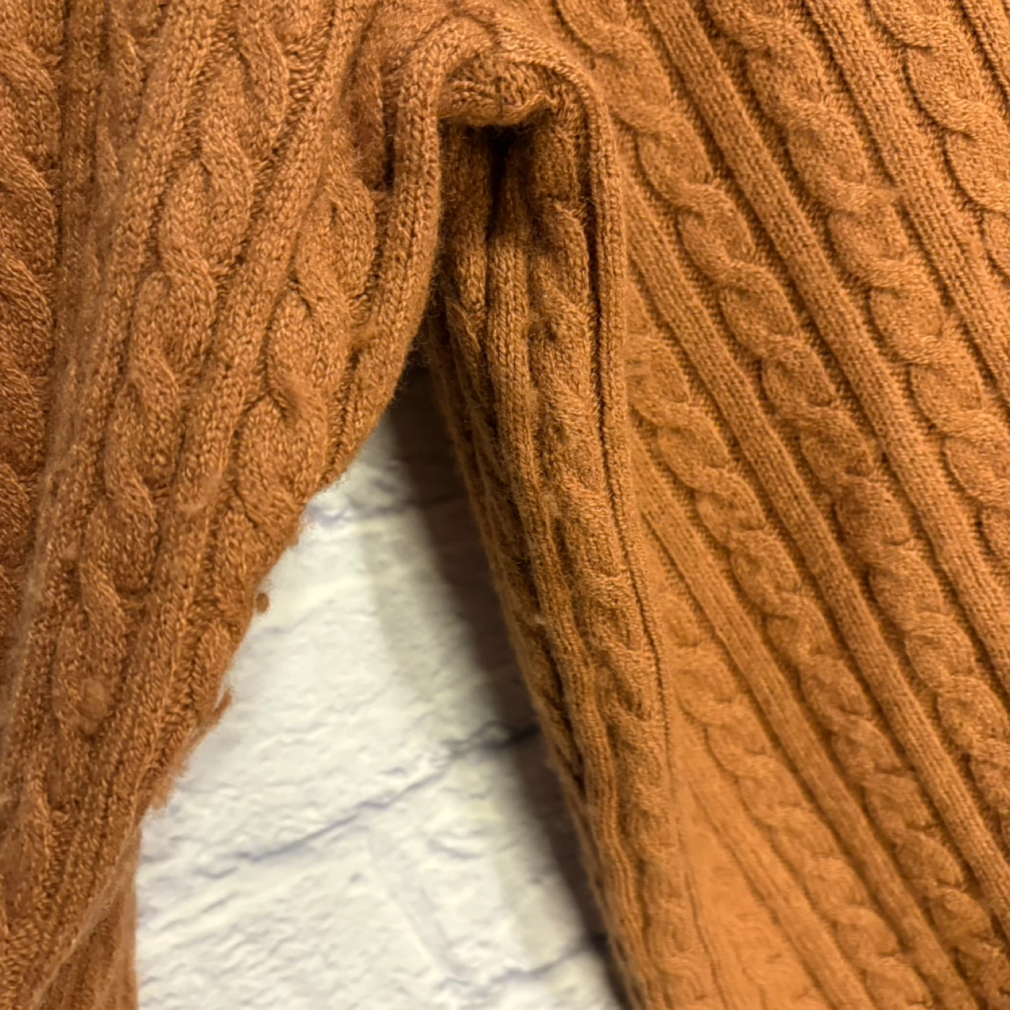 Tommy Hilfiger Cable Knit V-Neck Sweater - XXL - photo 5