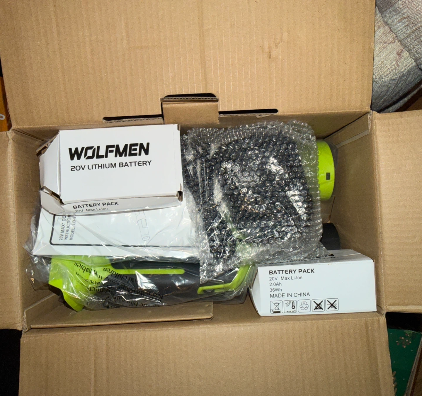 Wolfmen Cordless Leaf Blower LB-8197 - photo 2