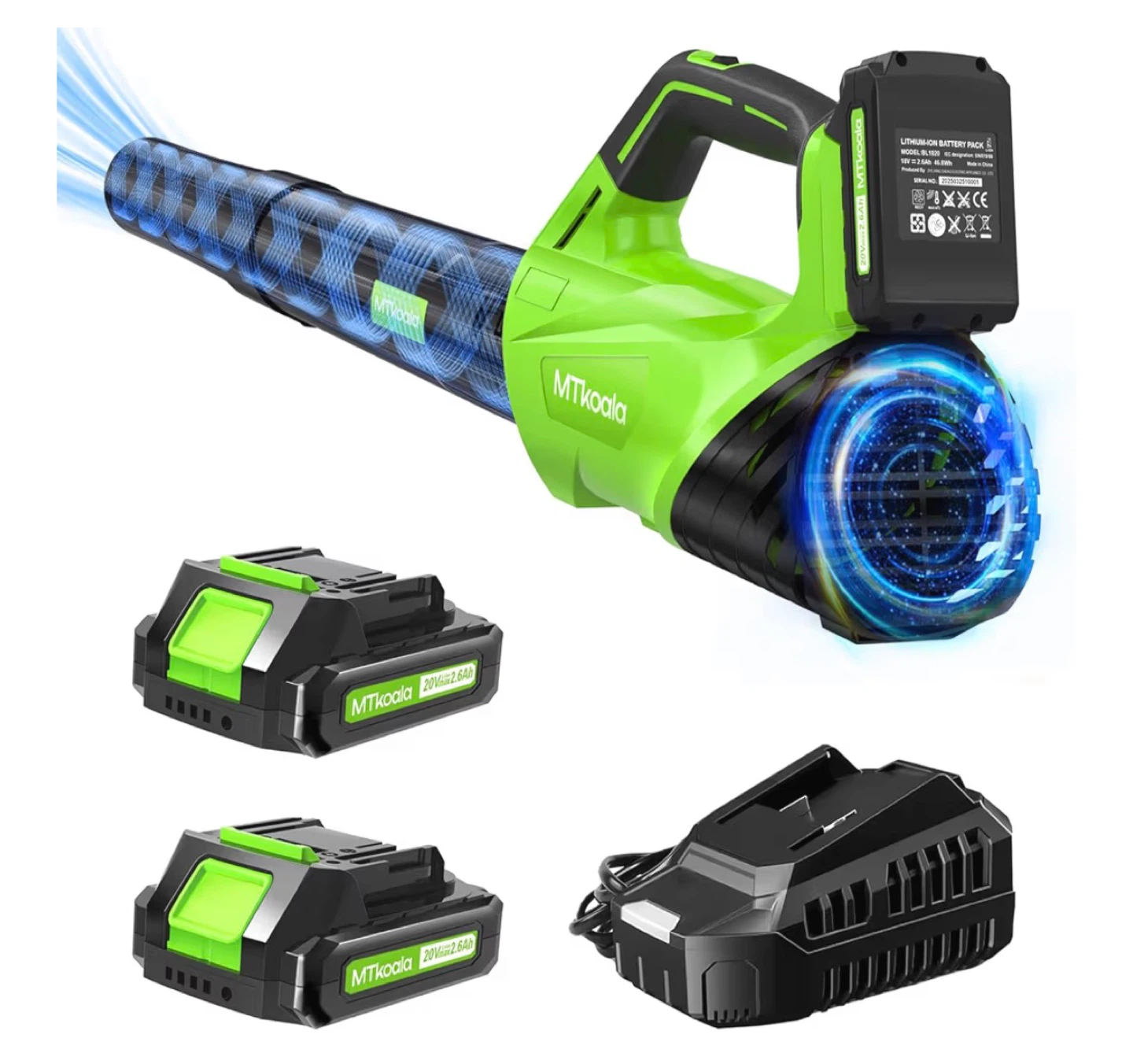 20V MAX Cordless Blower LB-8199 - photo 3