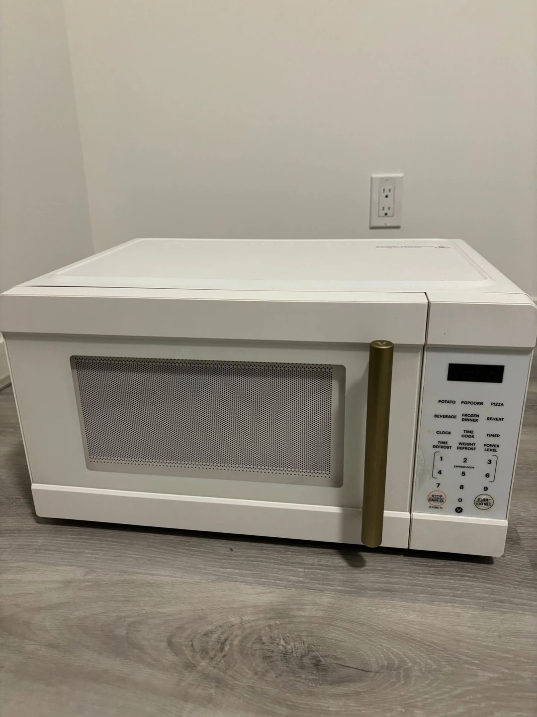 White Compact Microwave - photo 3