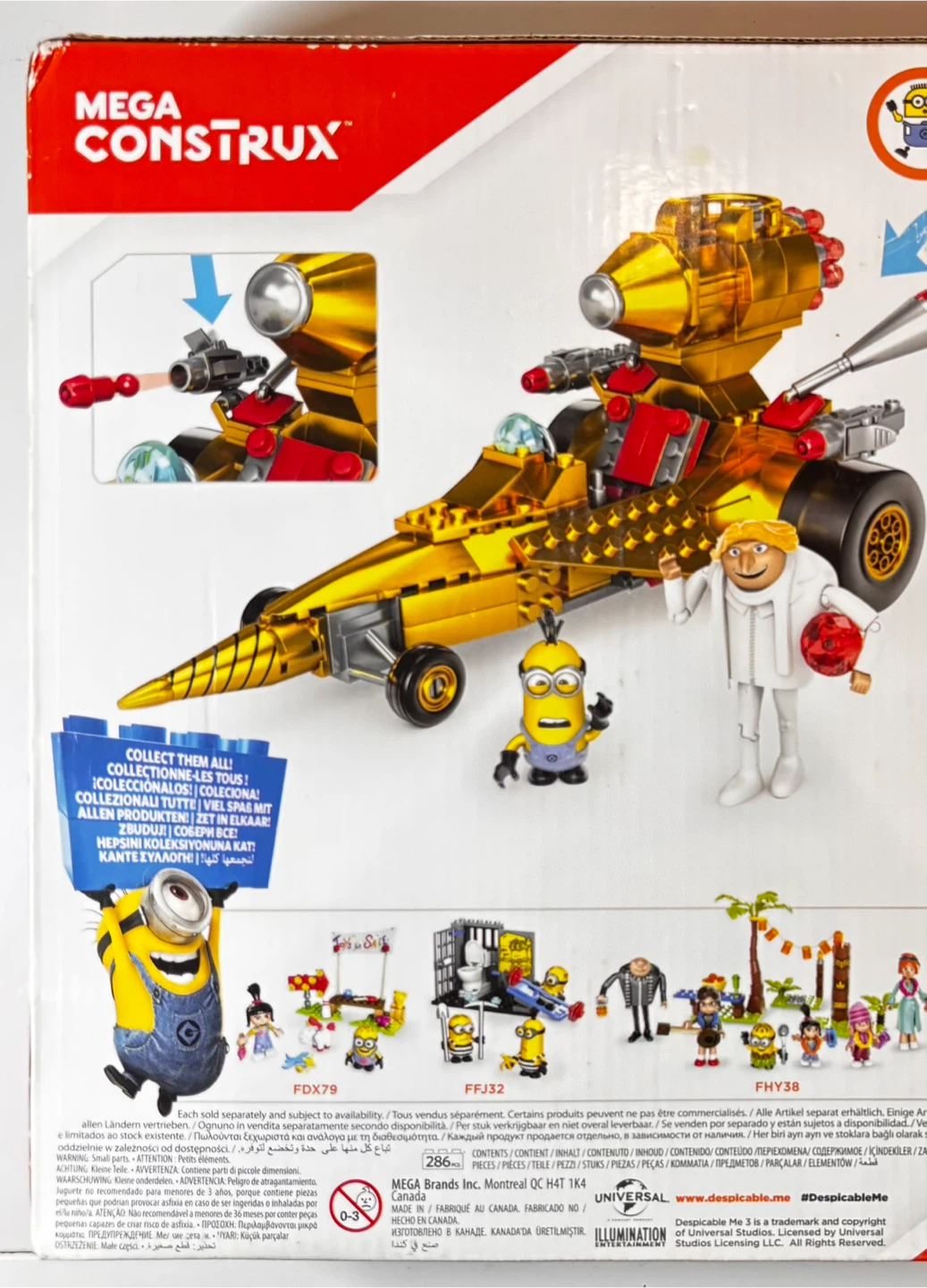 🔥 NEUF – Mega Construx DRU – Voiture transformable – 286 pièces - photo 4