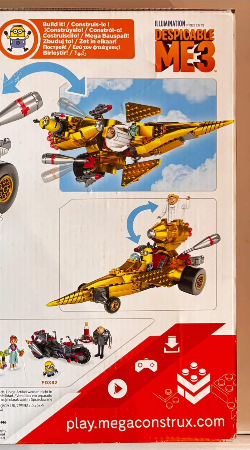 🔥 NEUF – Mega Construx DRU – Voiture transformable – 286 pièces - photo 3