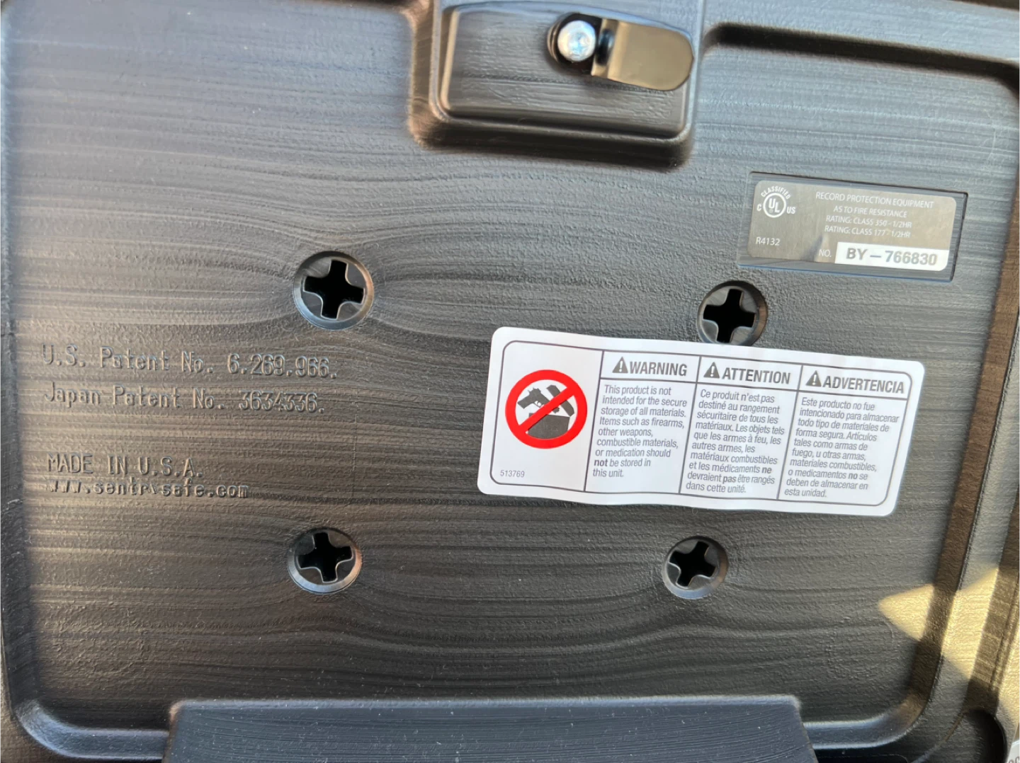 Sentry Safe Security Box - photo 3
