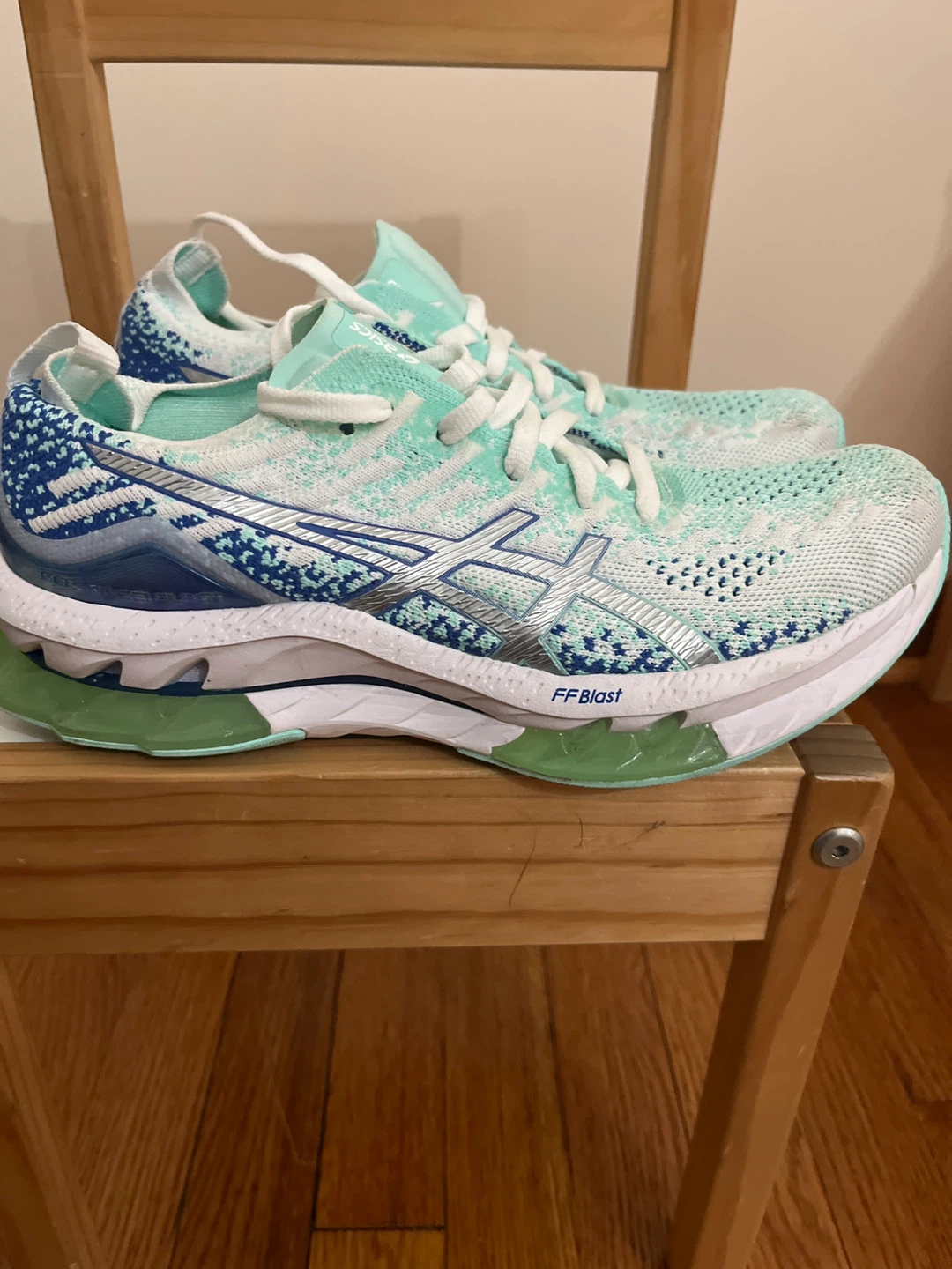 ASICS Women's Gel-Kayano 29 Running Shoes Mint Blue/White - photo 2