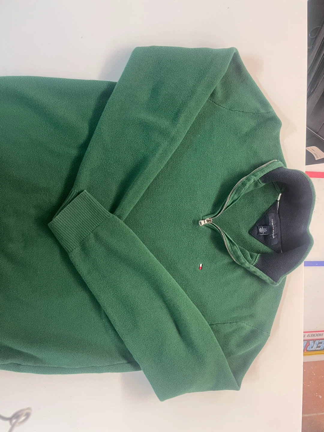 Tommy Hilfiger 1/4 Zip Pullover Sweater - photo 2