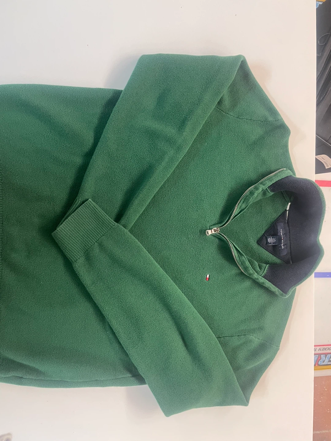 Tommy Hilfiger 1/4 Zip Pullover Sweater