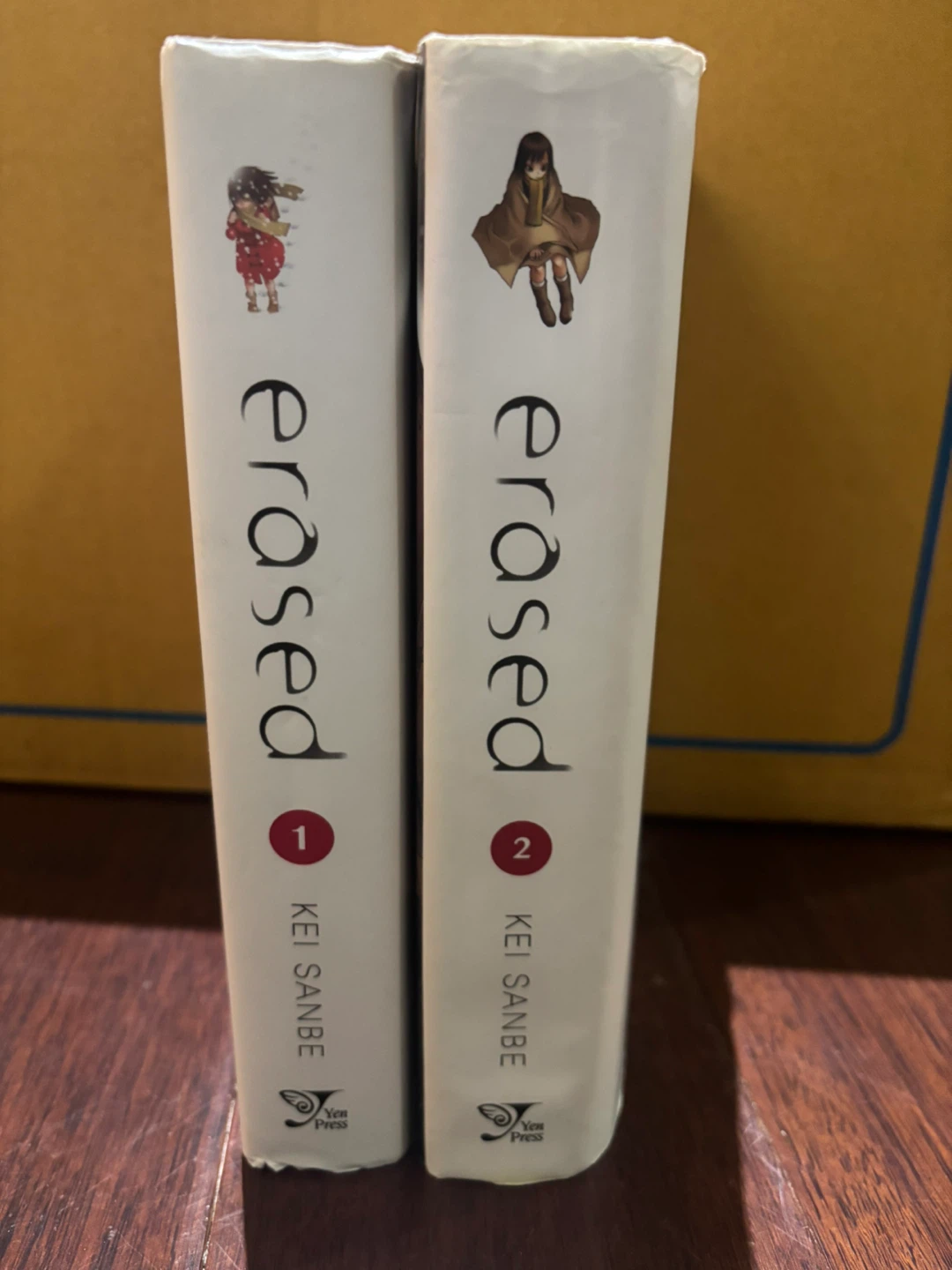 ERASED Manga Volumes 1 & 2 by Kei Sanbe
