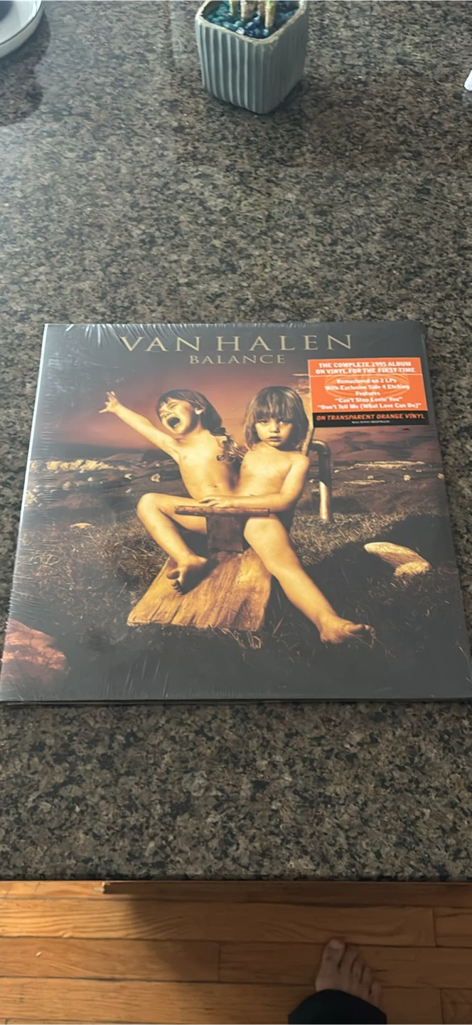 Van Halen Balance Vinyl Record