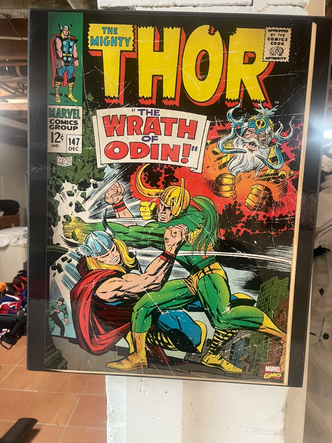The Mighty Thor The Wrath of Odin! Comic Book Art - photo 3