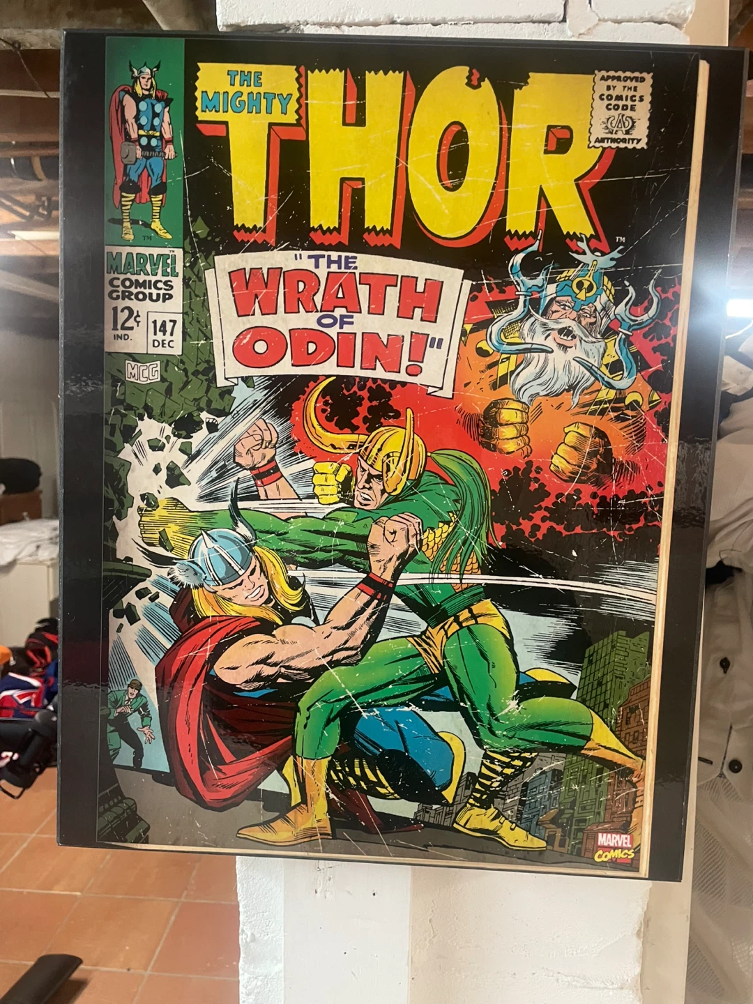 The Mighty Thor The Wrath of Odin! Comic Book Art - photo 2