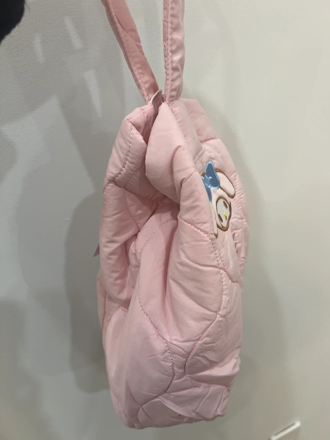 Pink My Melody Puffer Tote Bag - photo 4