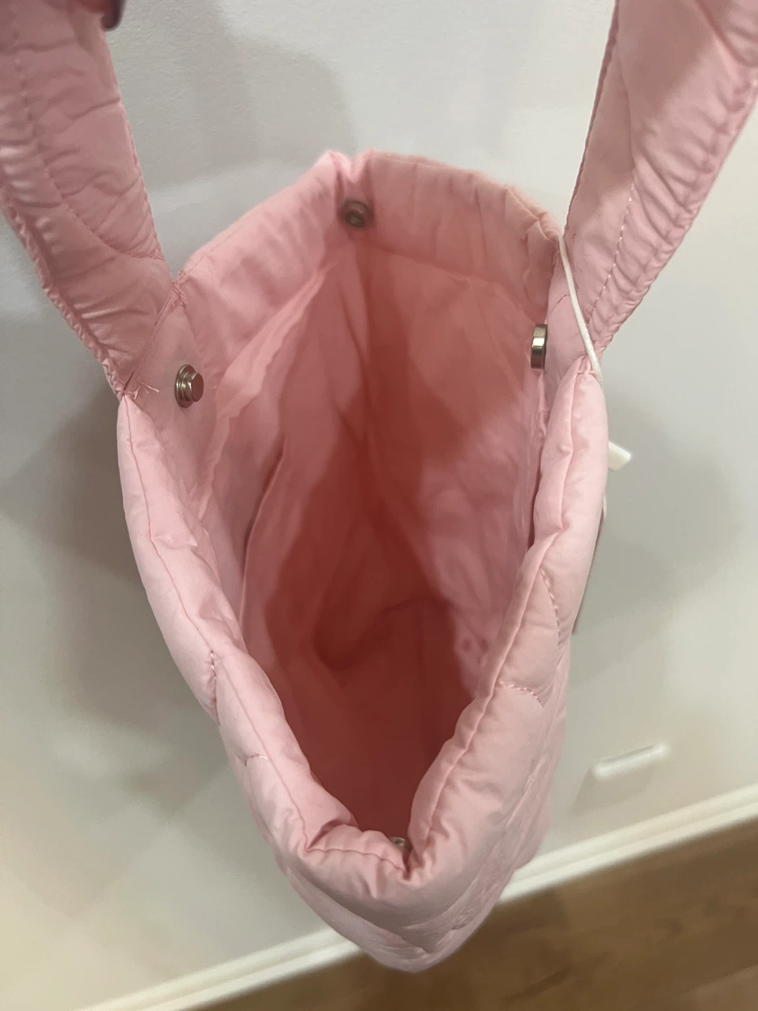Pink My Melody Puffer Tote Bag - photo 3