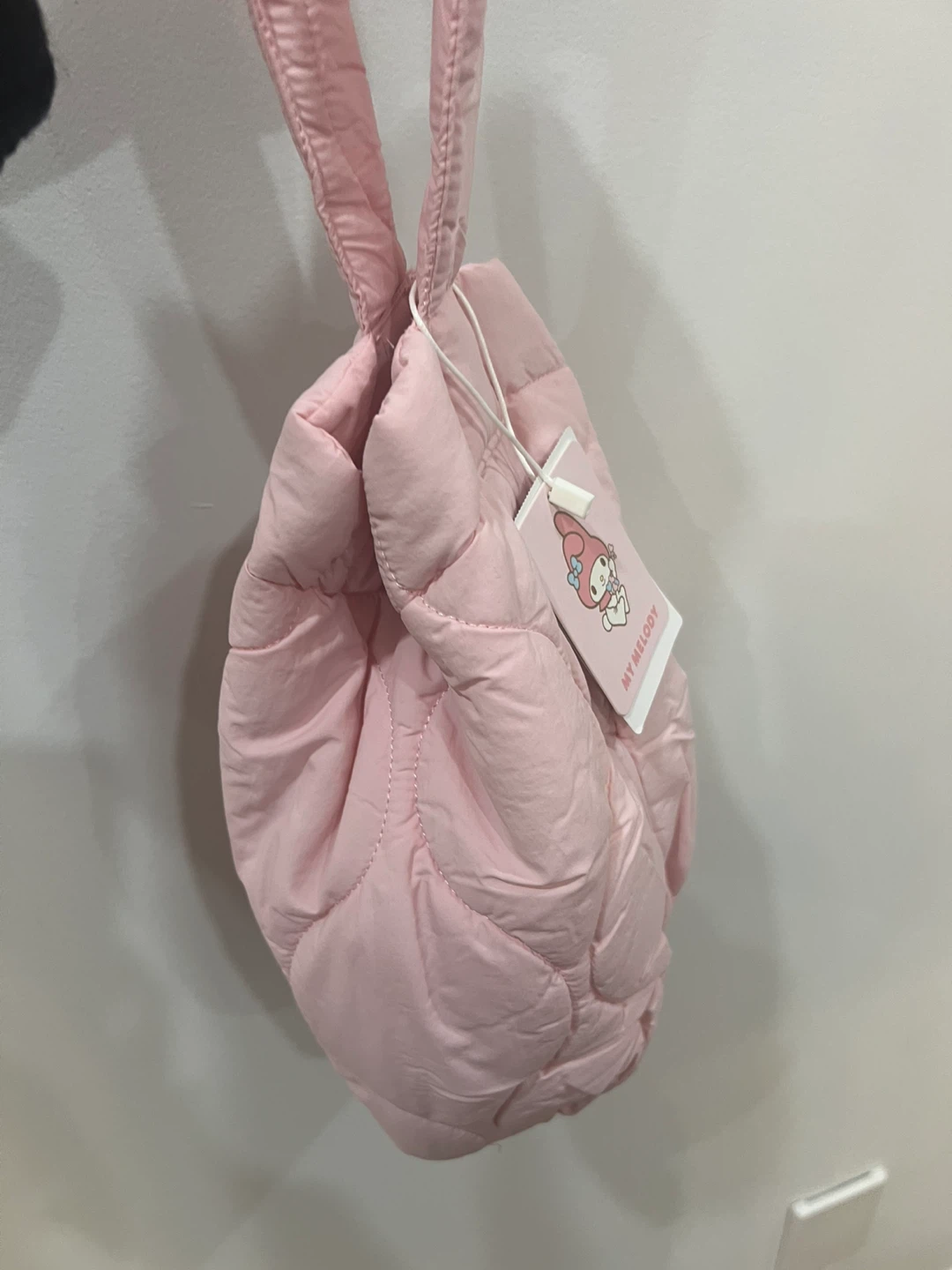 Pink My Melody Puffer Tote Bag - photo 5