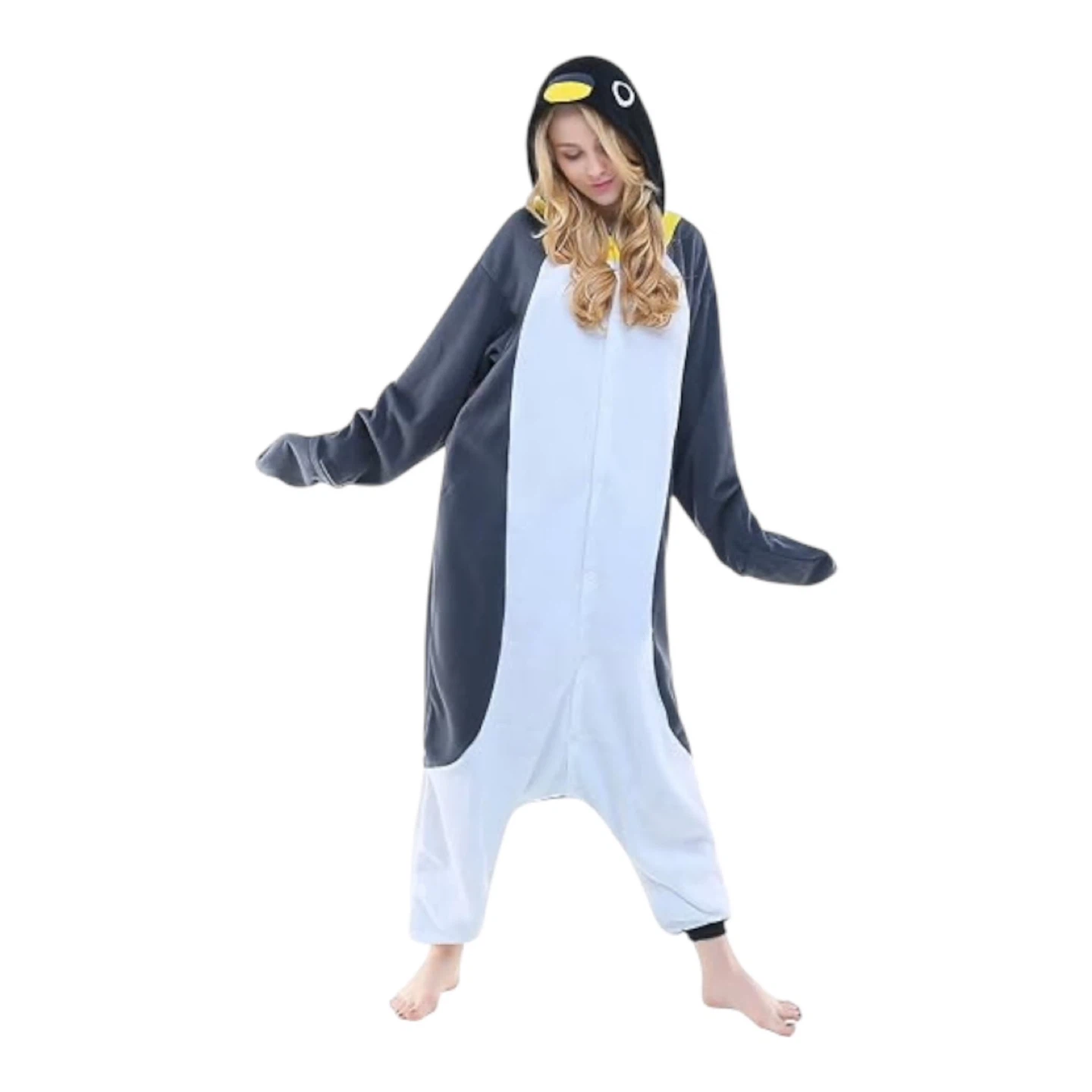 Penguin Adult Unisex Onesie Pajamas Animal One Piece M