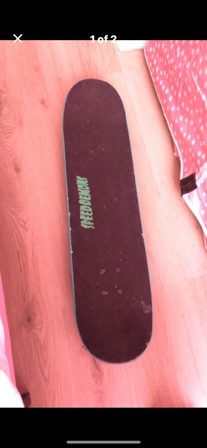 Speed Demons Skateboard Deck