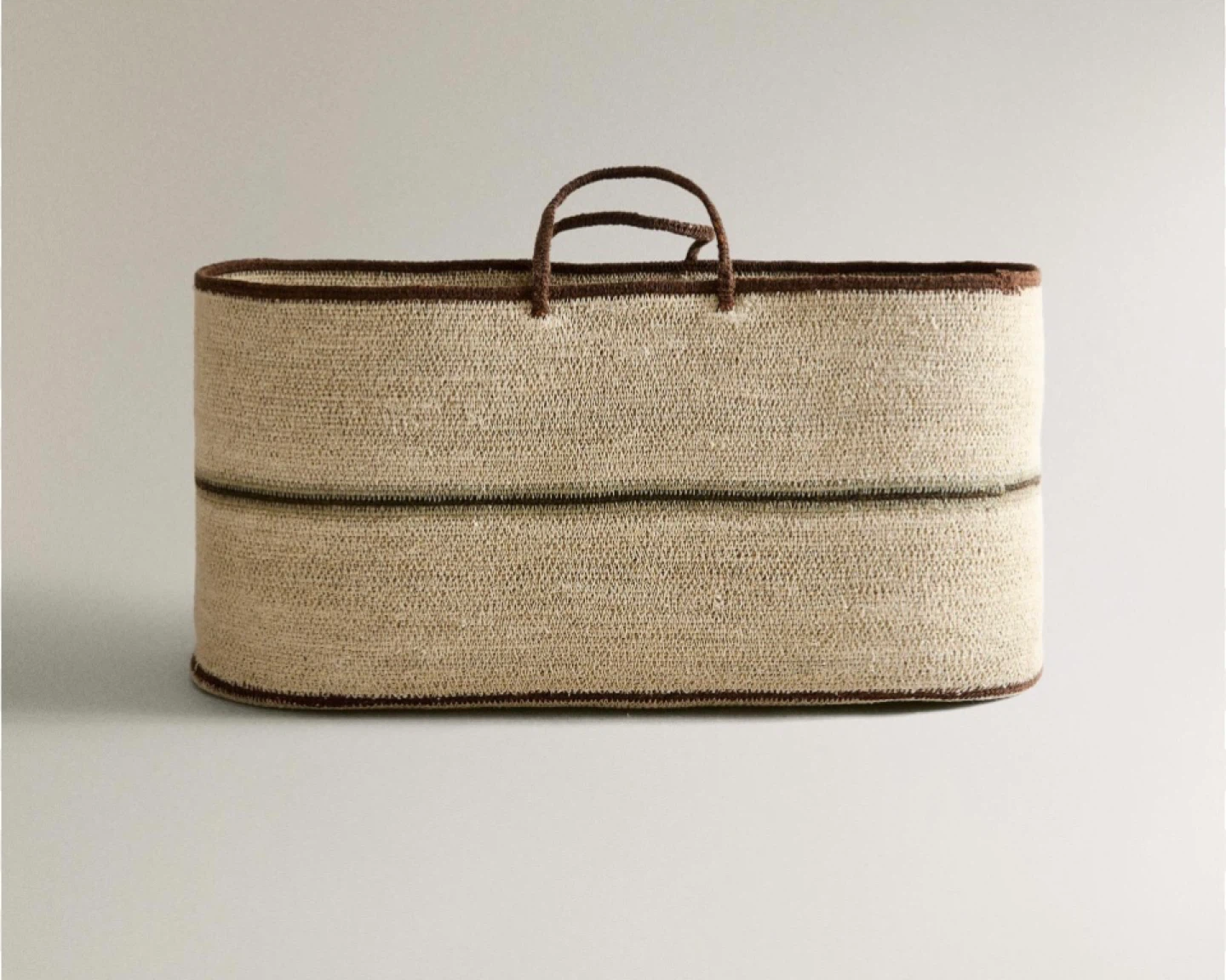 ZARA Woven Basket Bag