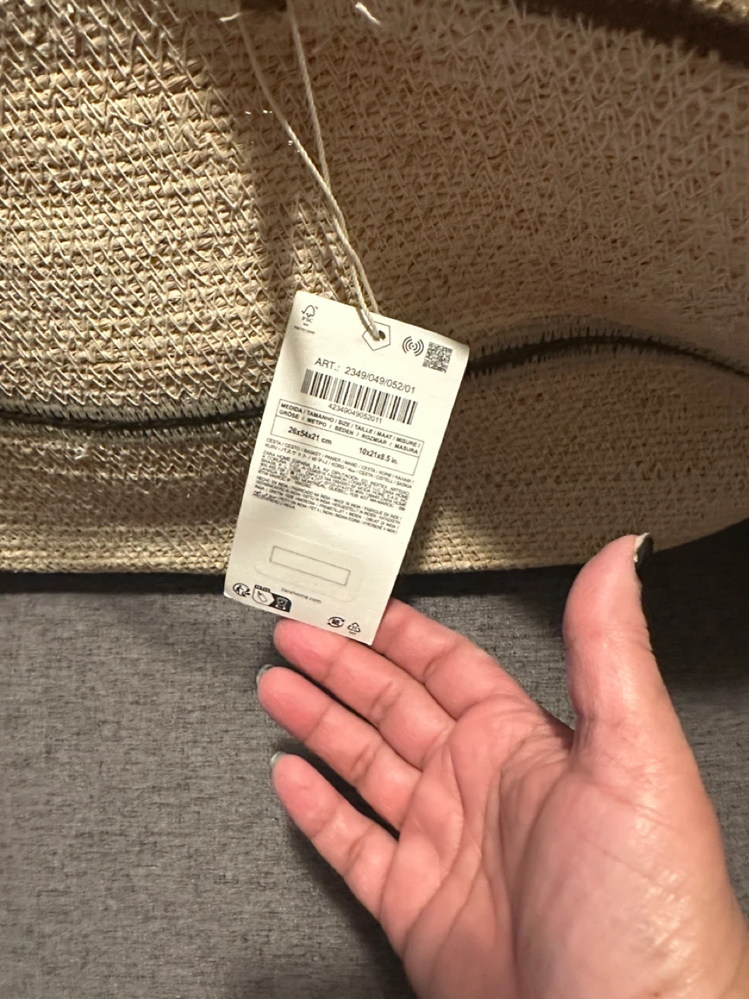 ZARA Woven Basket Bag - photo 4