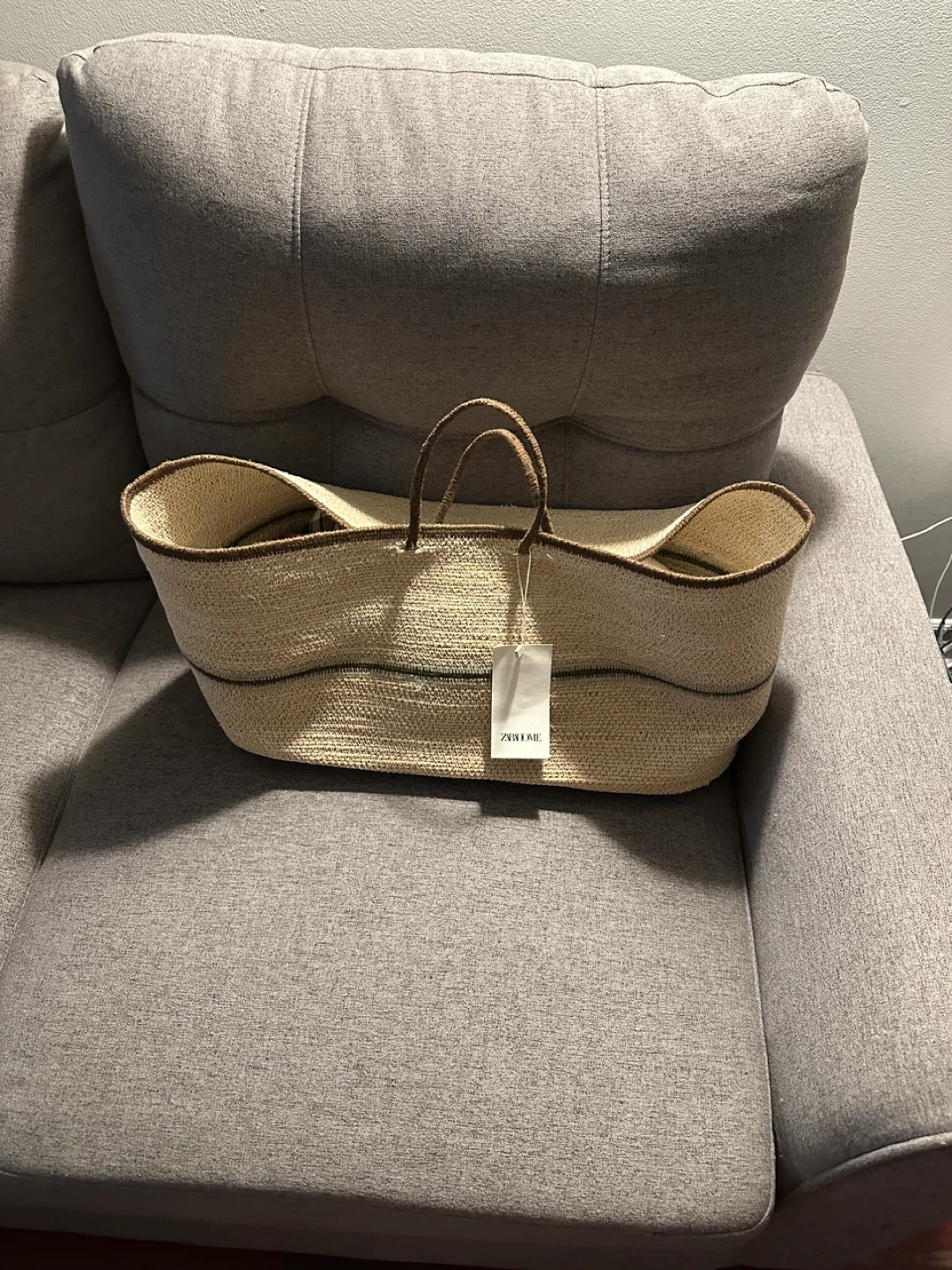 ZARA Woven Basket Bag - photo 5