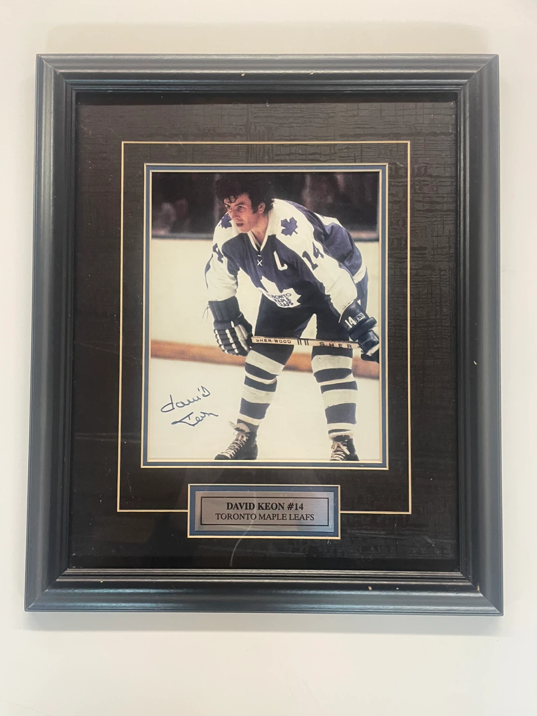 Framed David Keon #14 Toronto Maple Leafs Autographed Photo - photo 3