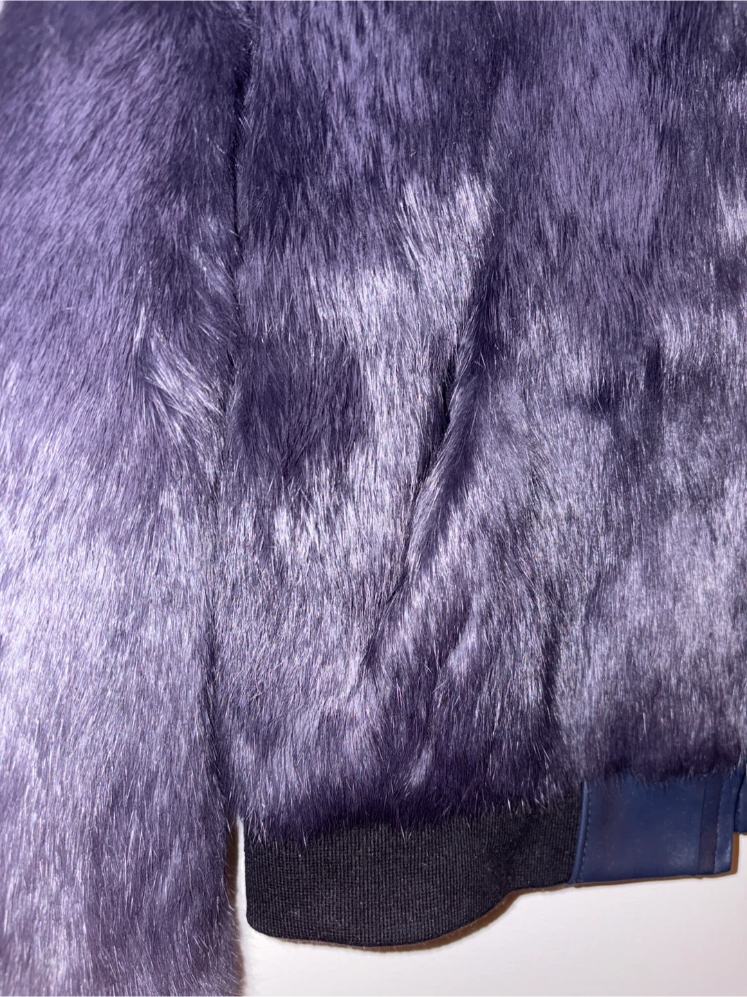 AVA KRIS Fur Bomber Jacket - photo 4