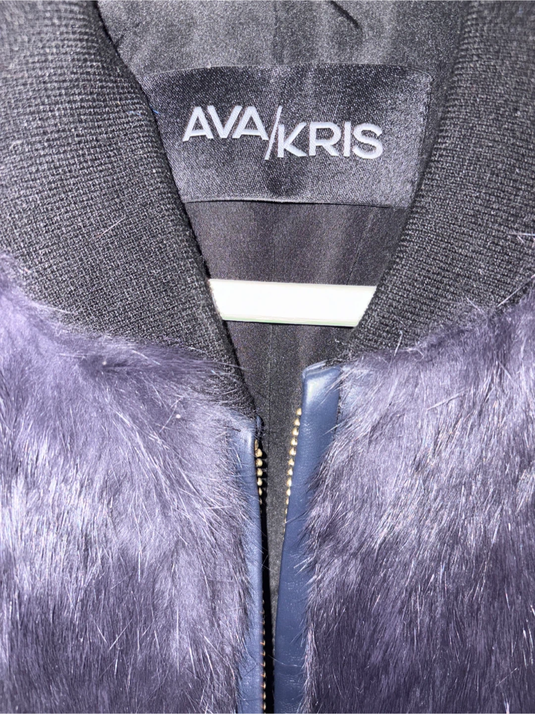 AVA KRIS Fur Bomber Jacket - photo 2