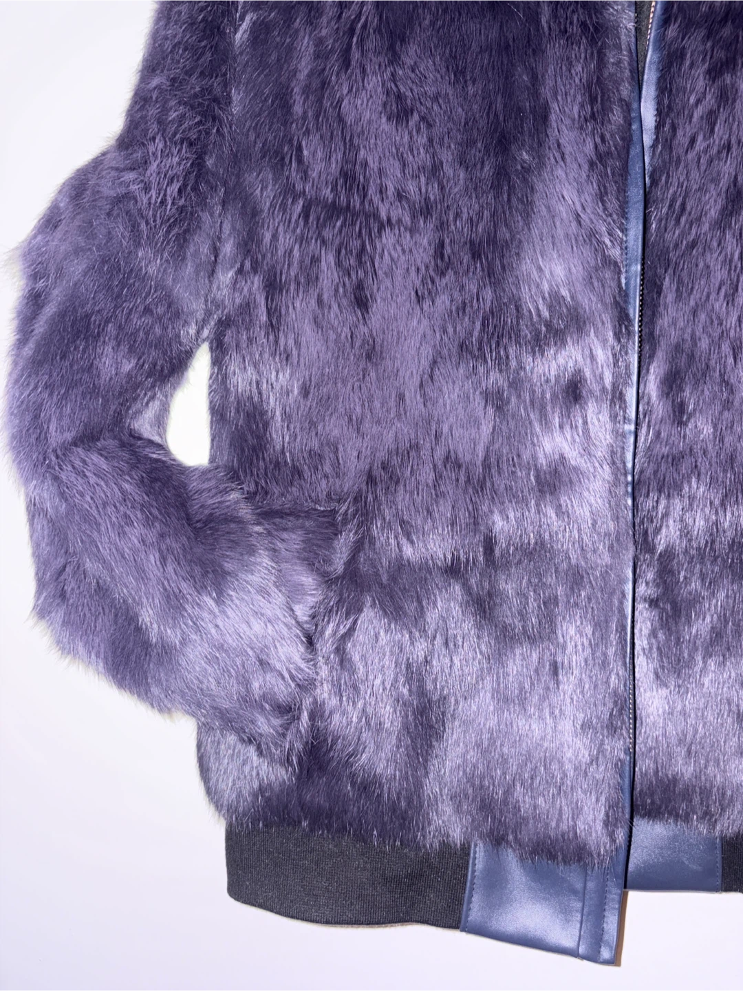 AVA KRIS Fur Bomber Jacket - photo 5