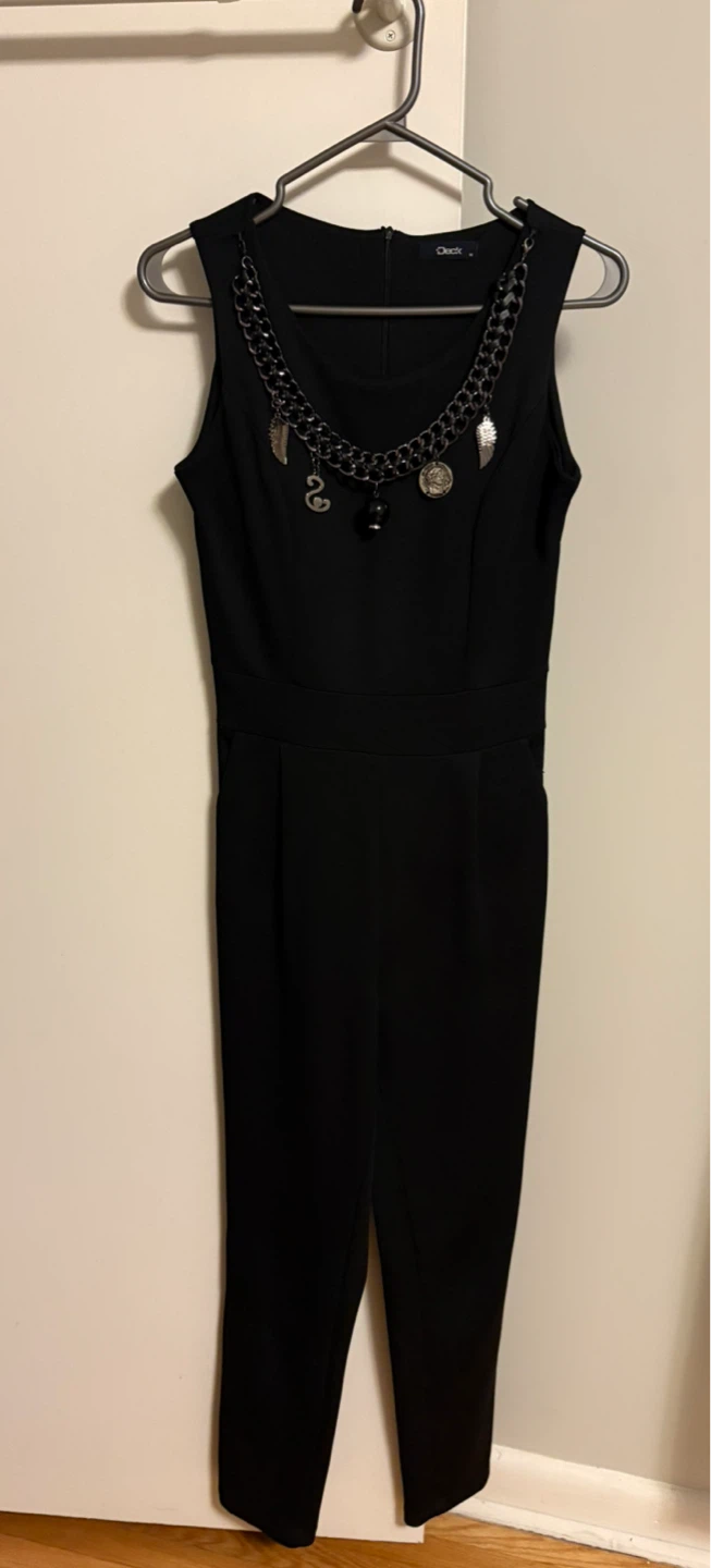 Black jumpsuit