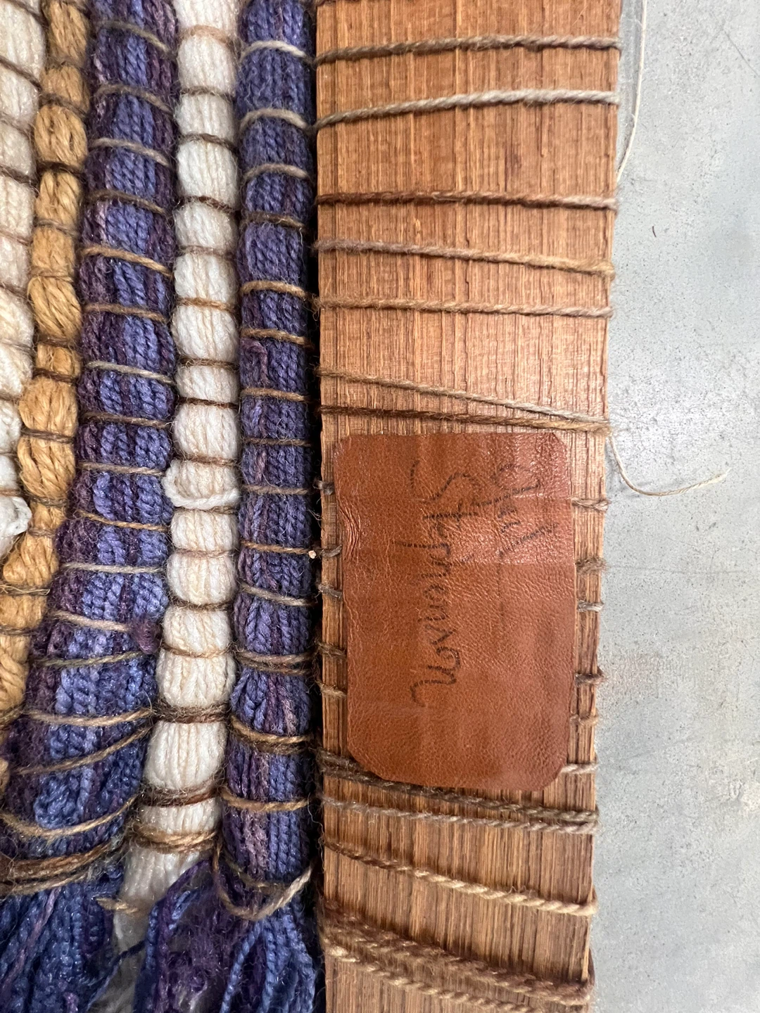 Artison Made Textured Woven Macrame Wall Hanging - photo 3