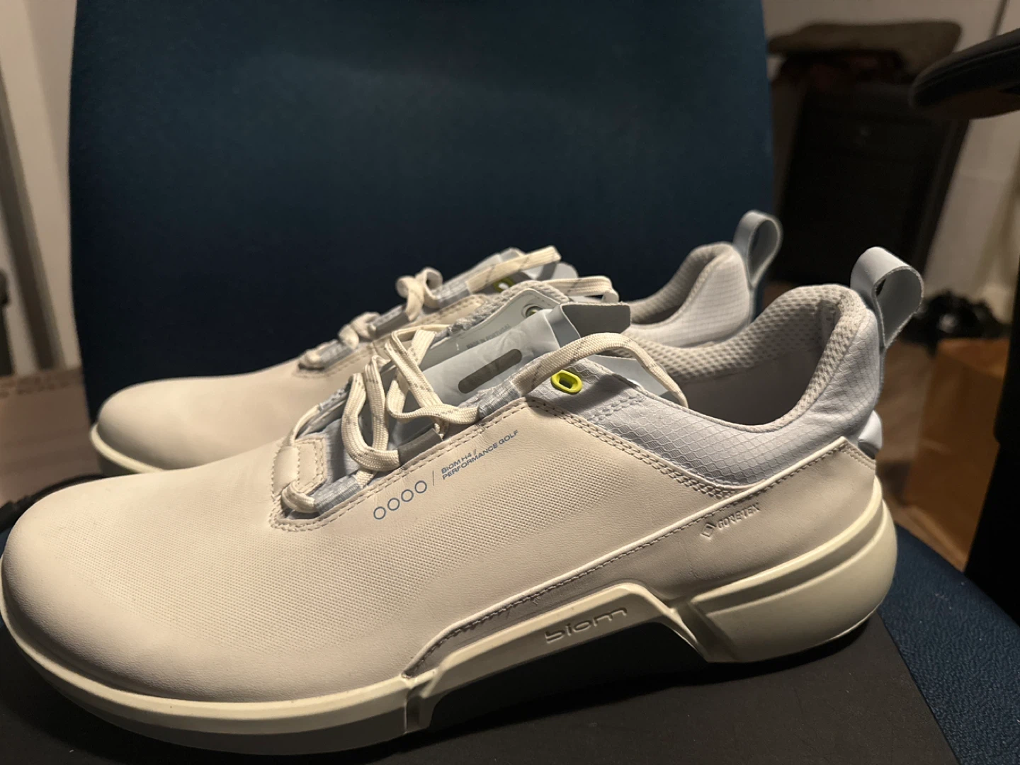 ECCO BIOM Golf Shoes - White/Air - Size 12-12.5 - photo 4