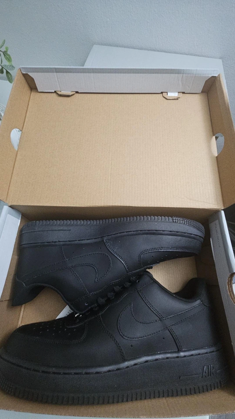 Nike Air Force 1 "All Black" Men's Shoes