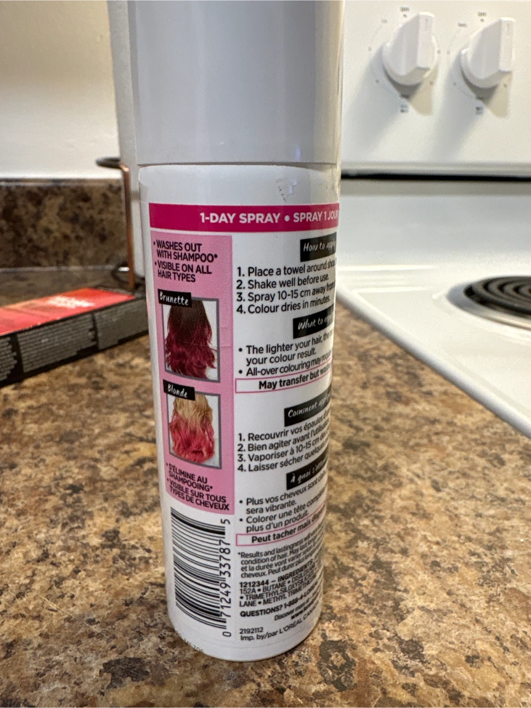L'Oréal Paris Colorista 1-Day Spray Hot Pink 57g - photo 2