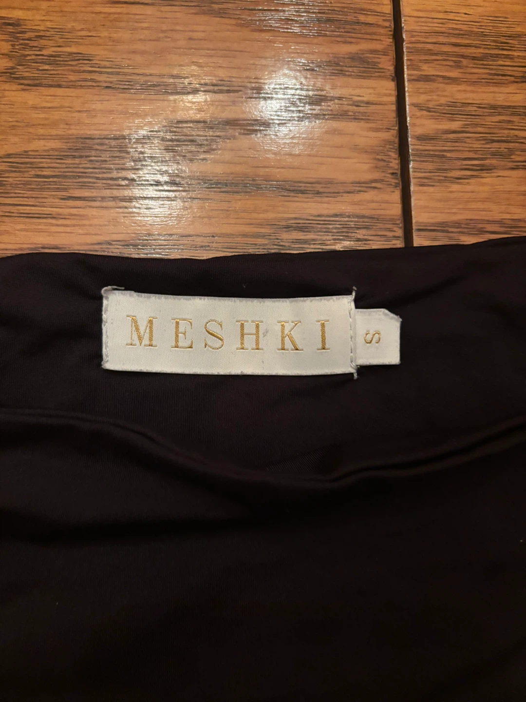MESHKI Black Crop Tank Top - photo 2