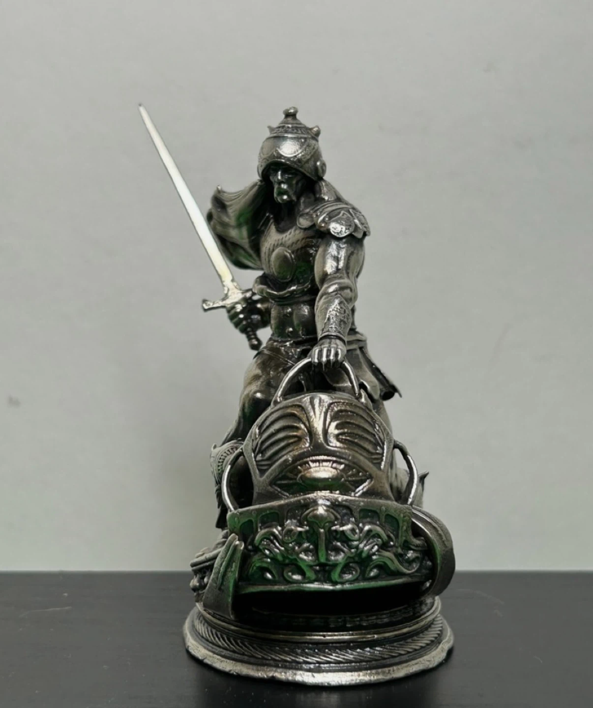 925 Ag Pure Silver Limited Edition Warrior Figurine