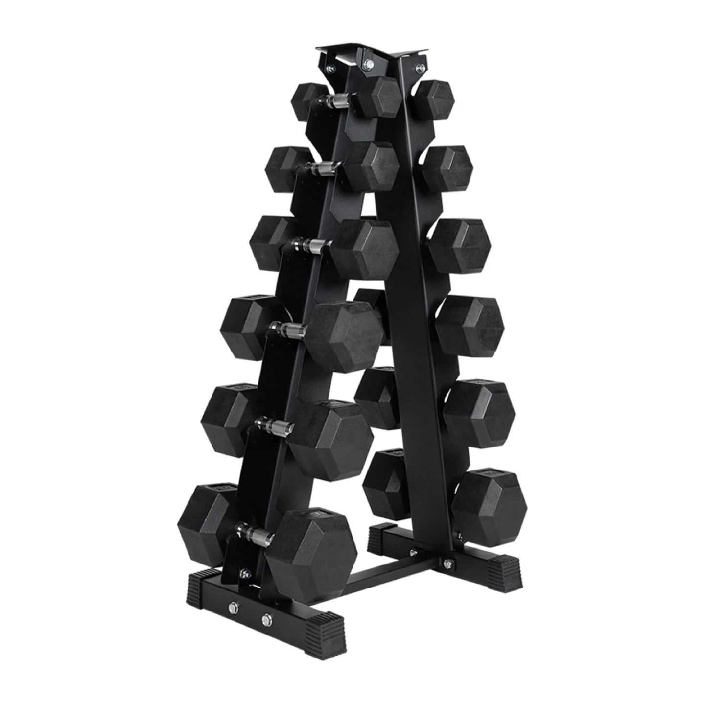 Dumbbell set (with stands)