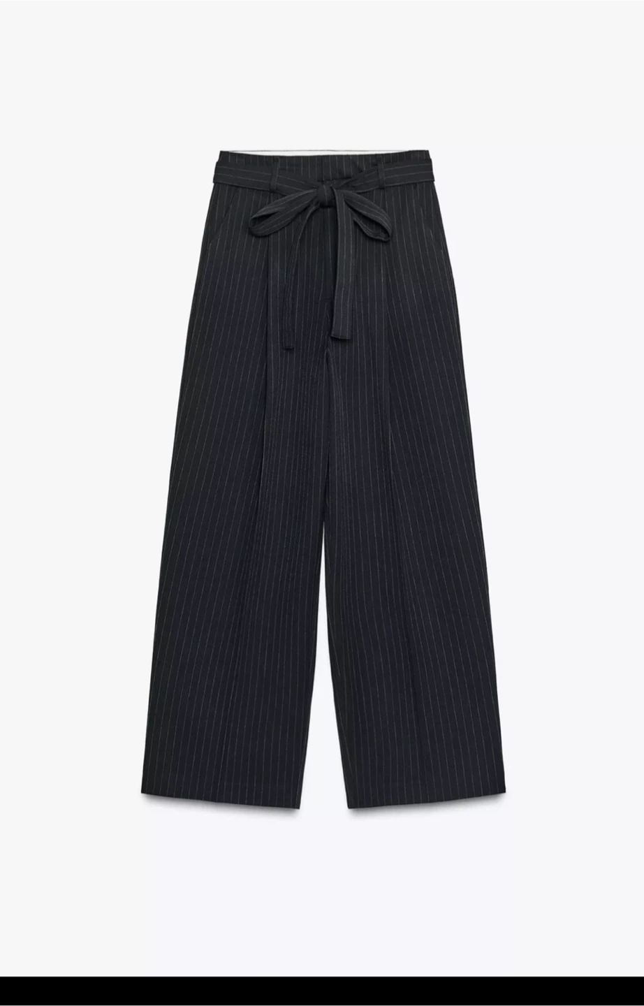 Zara Pinstripe wide leg pants (xs)