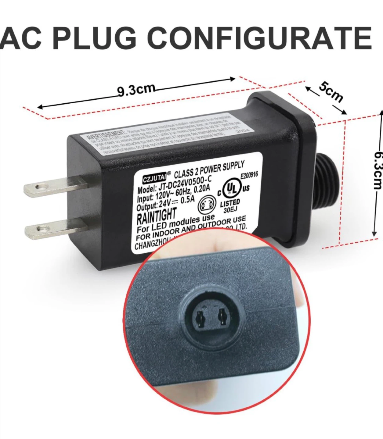 CZJUTA Seasonal-Use LED Driver Power Supply - photo 5