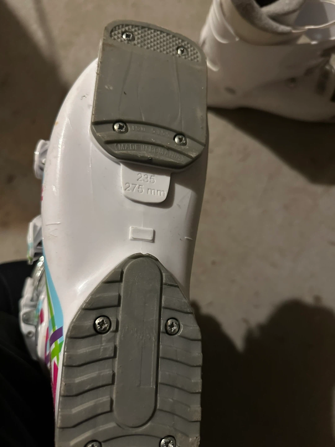 Rossignol White Ski Boots - Size 235/275mm - photo 2