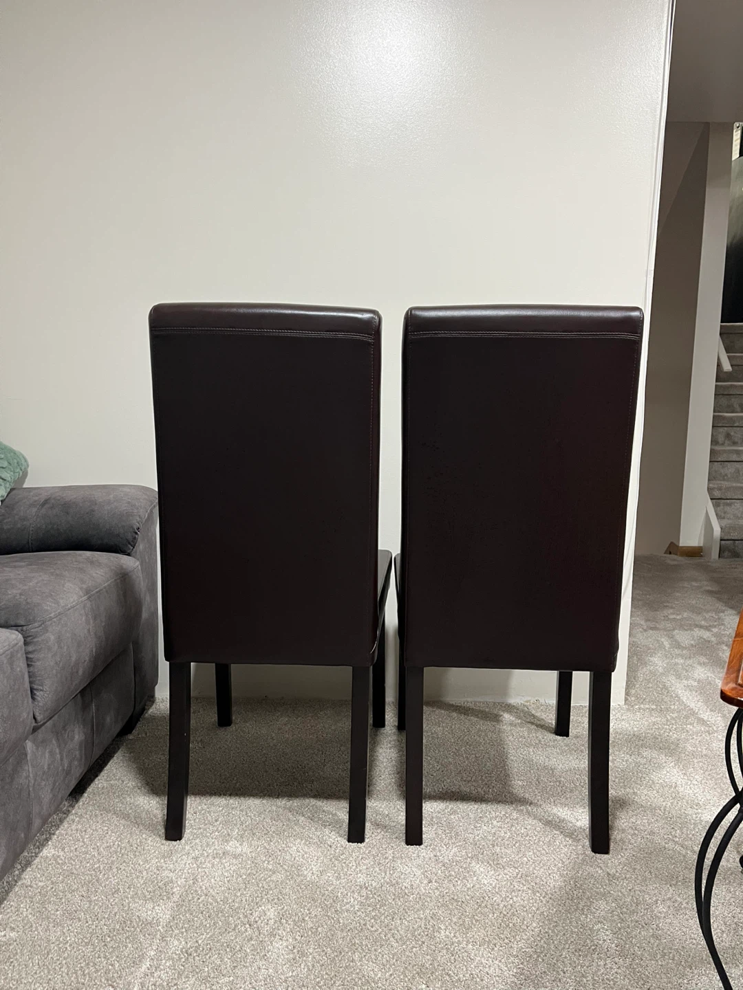 2 leather Chairs - photo 4