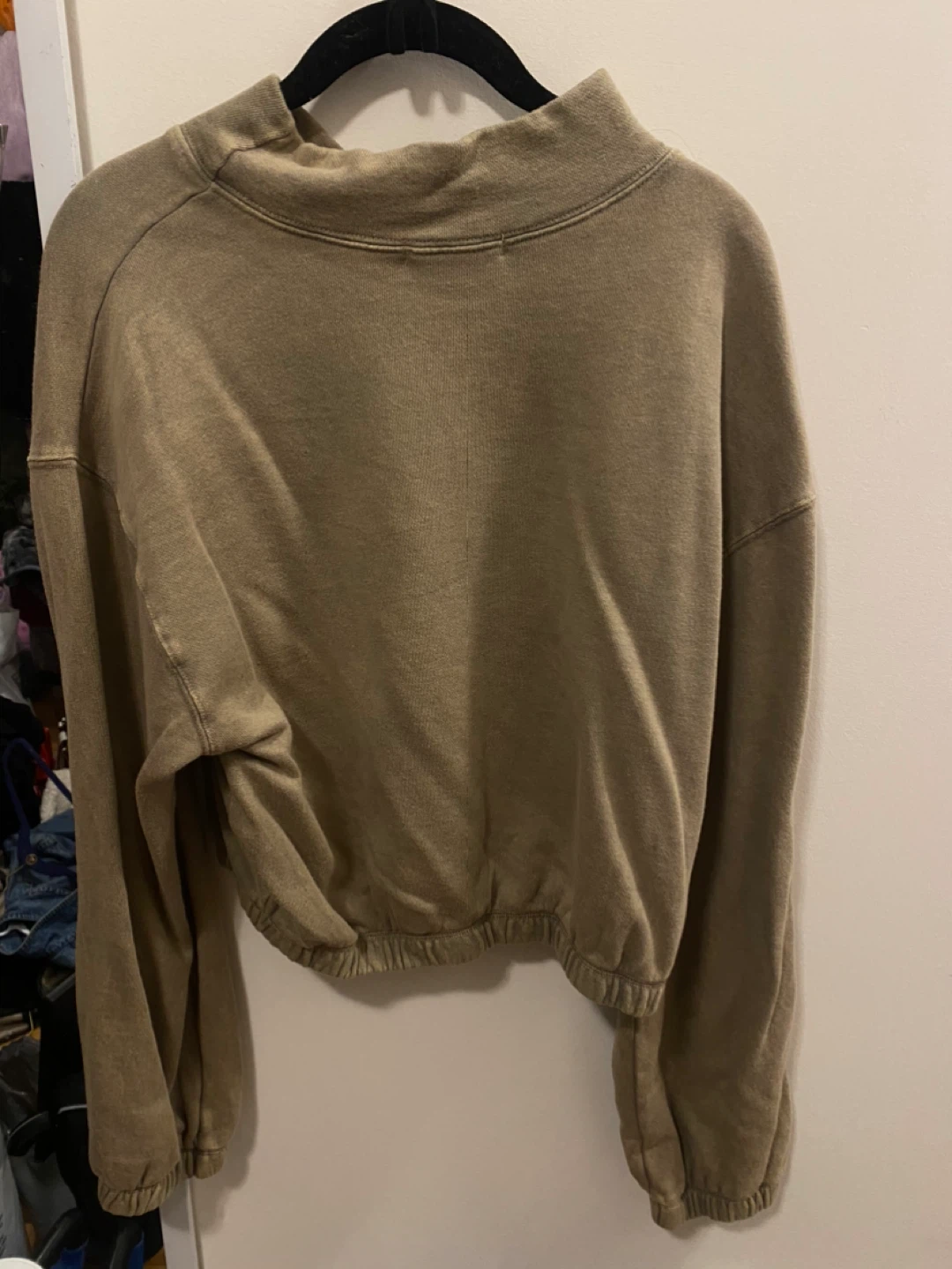 Emory Park Mock Neck Cropped Sweatshirt - photo 2