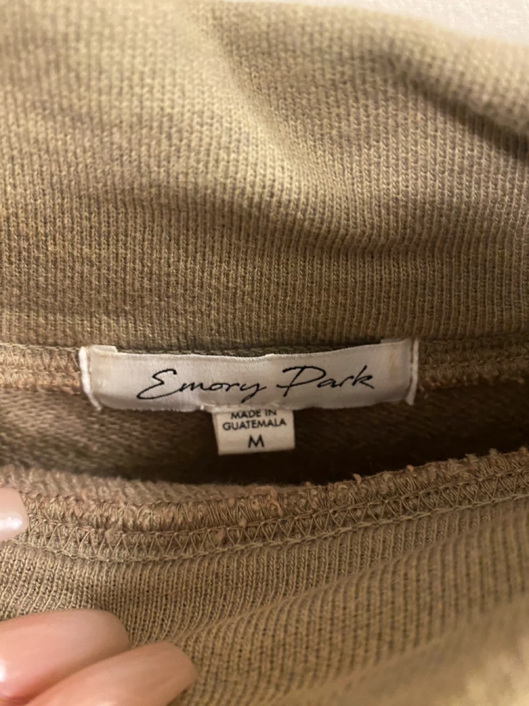Emory Park Mock Neck Cropped Sweatshirt - photo 3