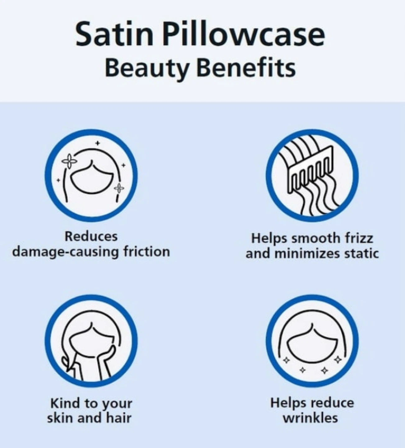 Luxurious  Soft Satin Pillow Case only - photo 3