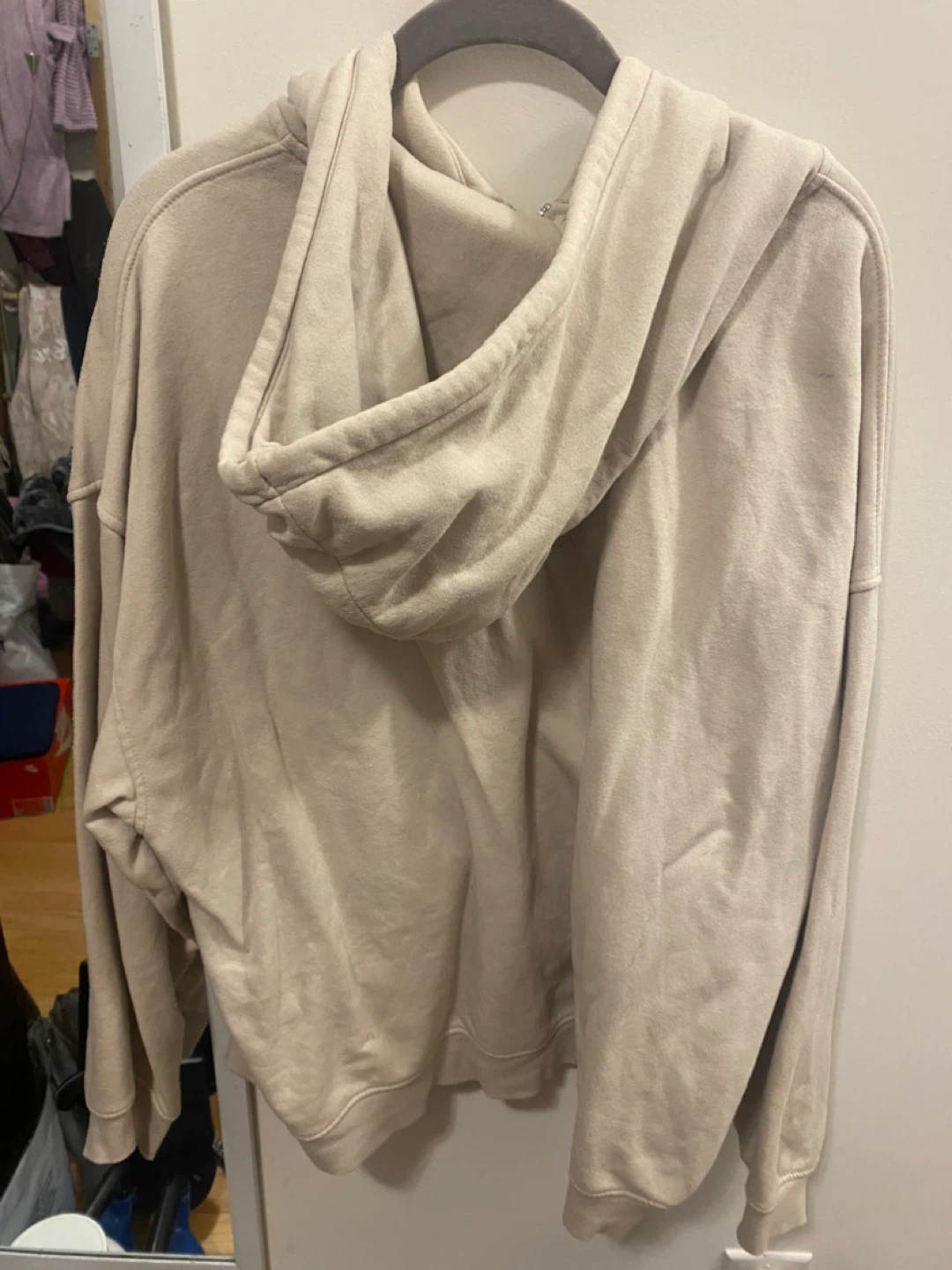 Divided by H&M Beige Zip-Up Hoodie - photo 2