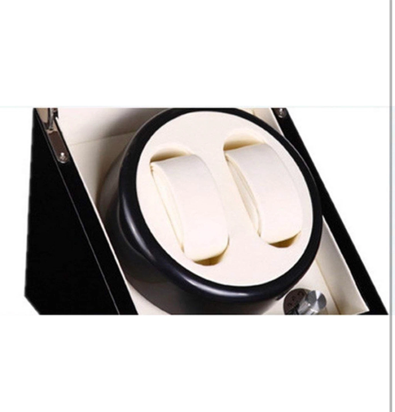 Black Double Watch Winder Box - photo 4