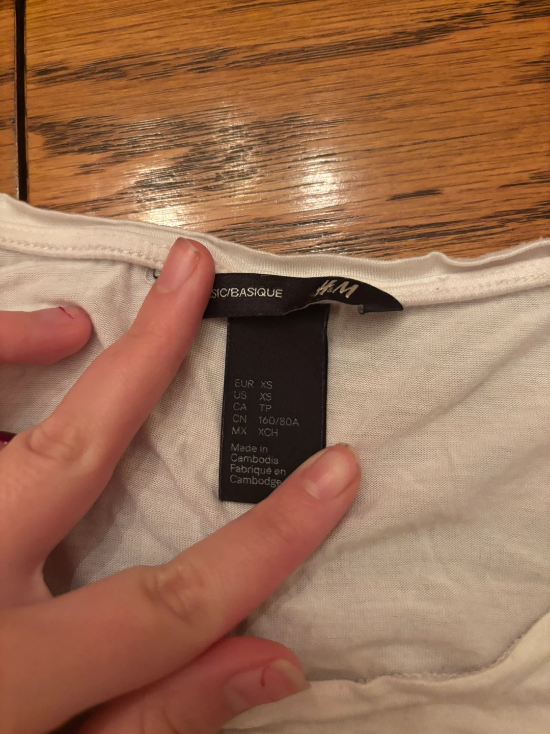 H&M Basic T-Shirt White - photo 2