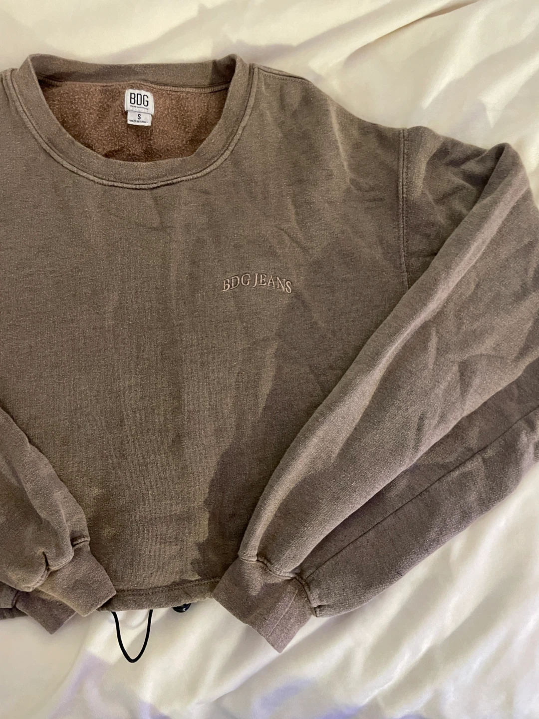 BDG Jeans Cropped Crewneck Sweatshirt - photo 2