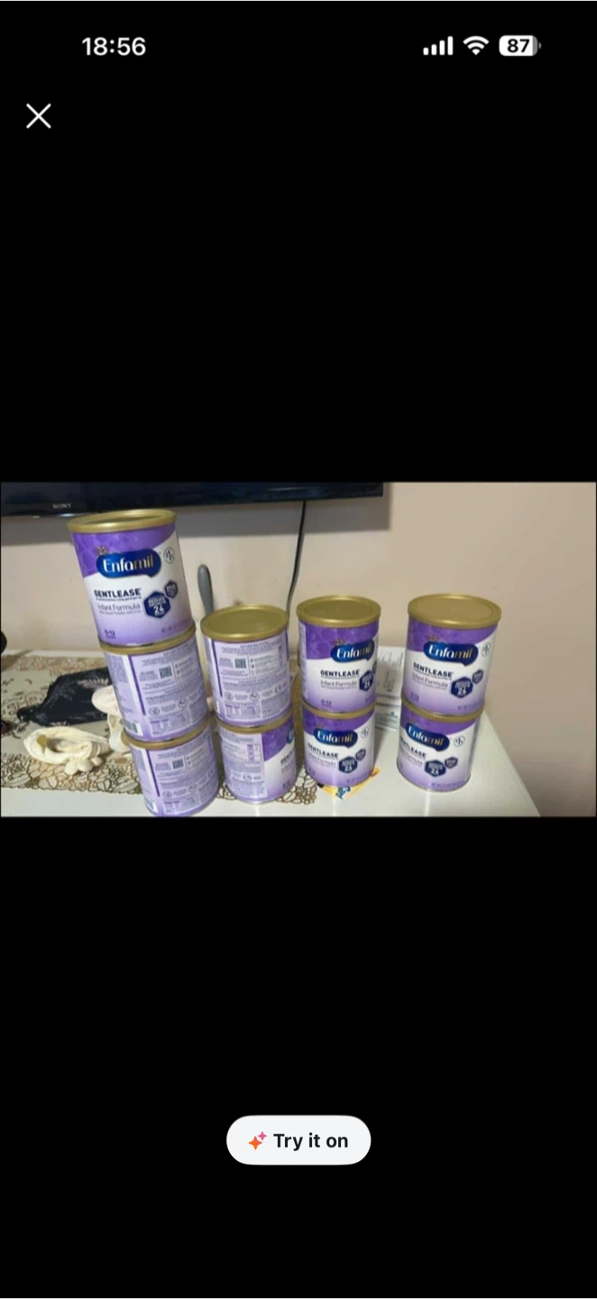 Enfamil Gentlease Infant Formula 6 Cans