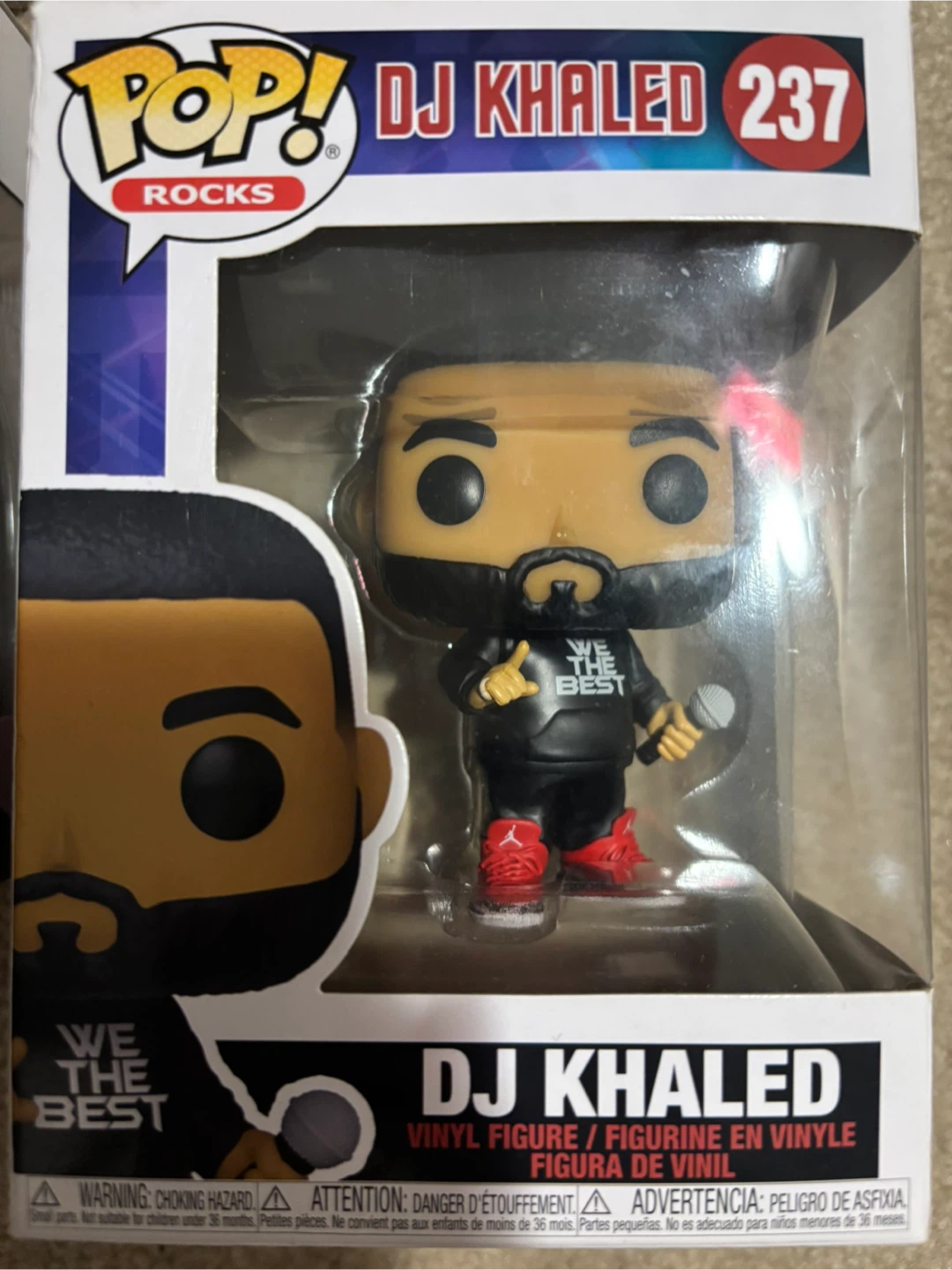 Funko Pop! Rocks DJ Khaled Vinyl Figure #237